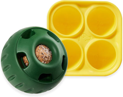 CalmChew Frozen Treat Ball and Tray Set