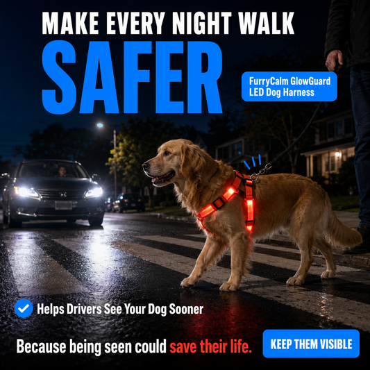 GlowGuard LED Dog Harness