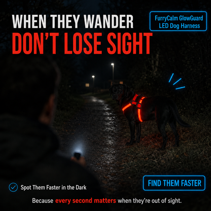 GlowGuard LED Dog Harness