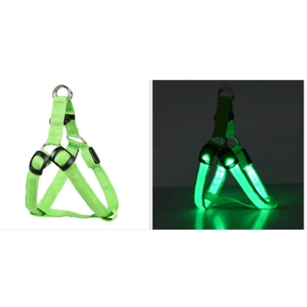 GlowGuard LED Dog Harness