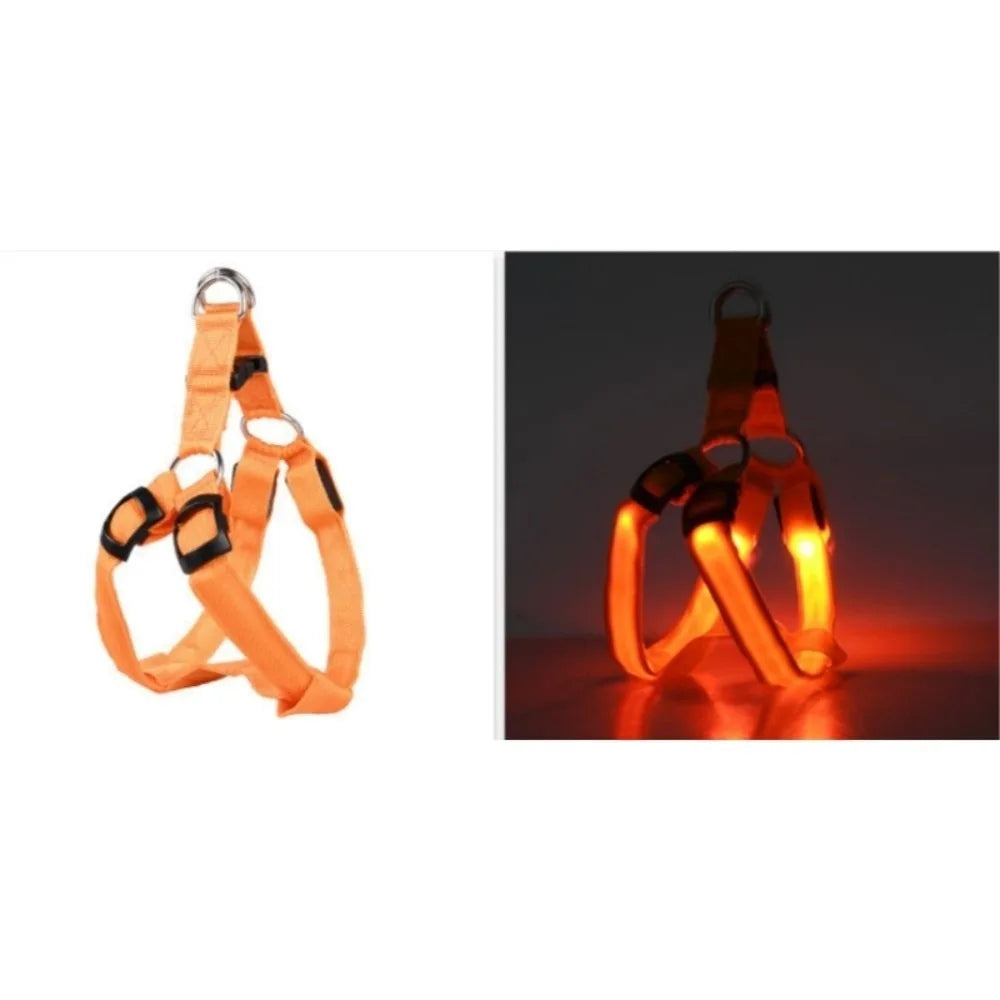 GlowGuard LED Dog Harness