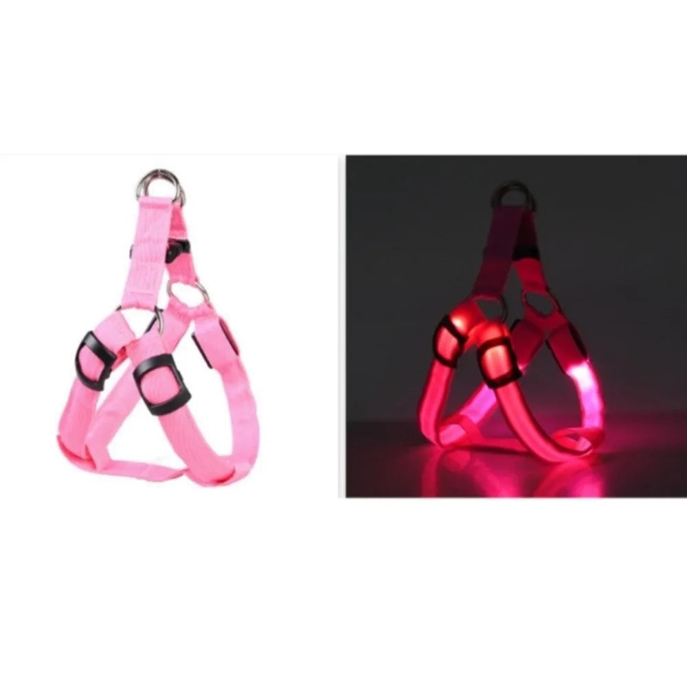 GlowGuard LED Dog Harness