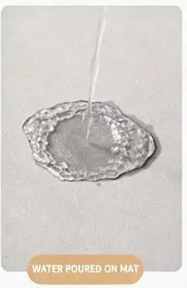 Water poured on