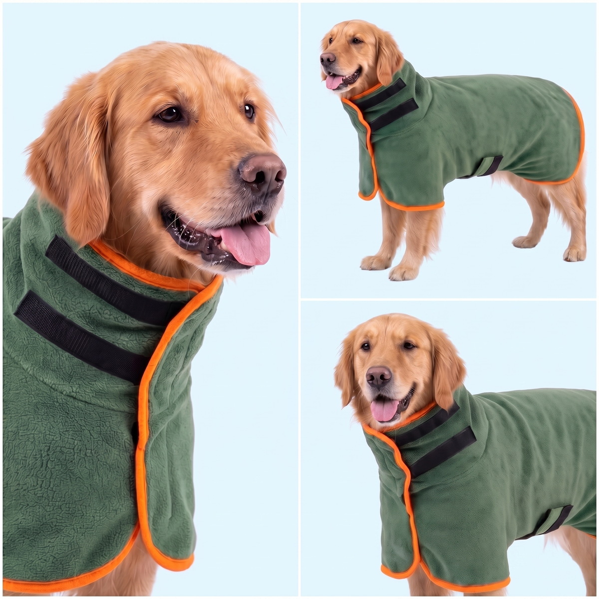 Dryzy Quick-Dry Dog Towel Robe