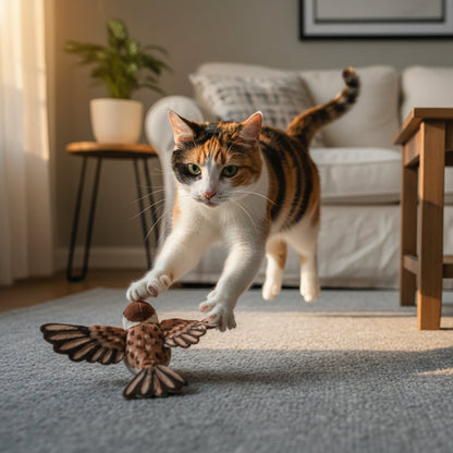 WingBeat Rechargeable Flapping Bird Cat Toy