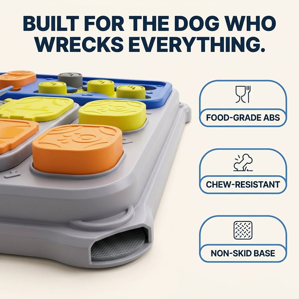BrainBoard Sliding Treat Puzzle for Dogs