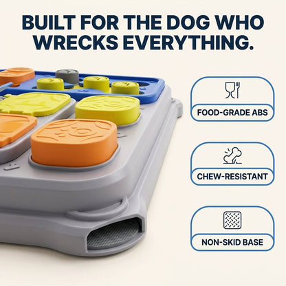 BrainBoard Sliding Treat Puzzle for Dogs