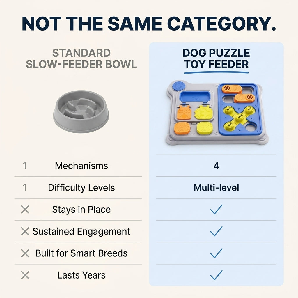 BrainBoard Sliding Treat Puzzle for Dogs