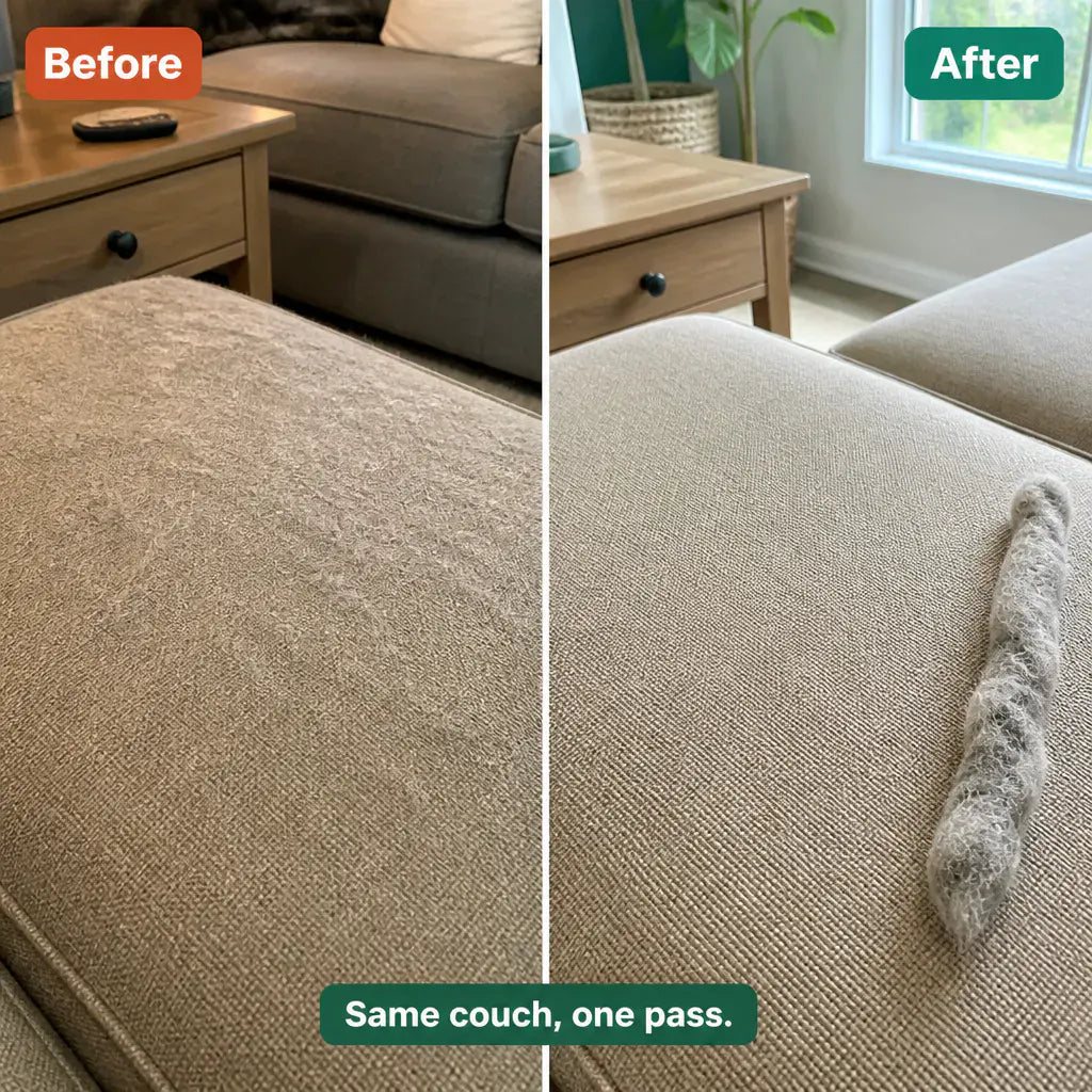 FurRake Pet Hair Remover for Carpet and Upholstery