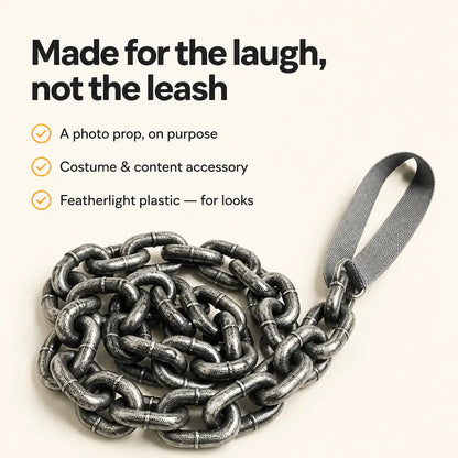 FauxChain Lightweight Chain-Look Dog Leash