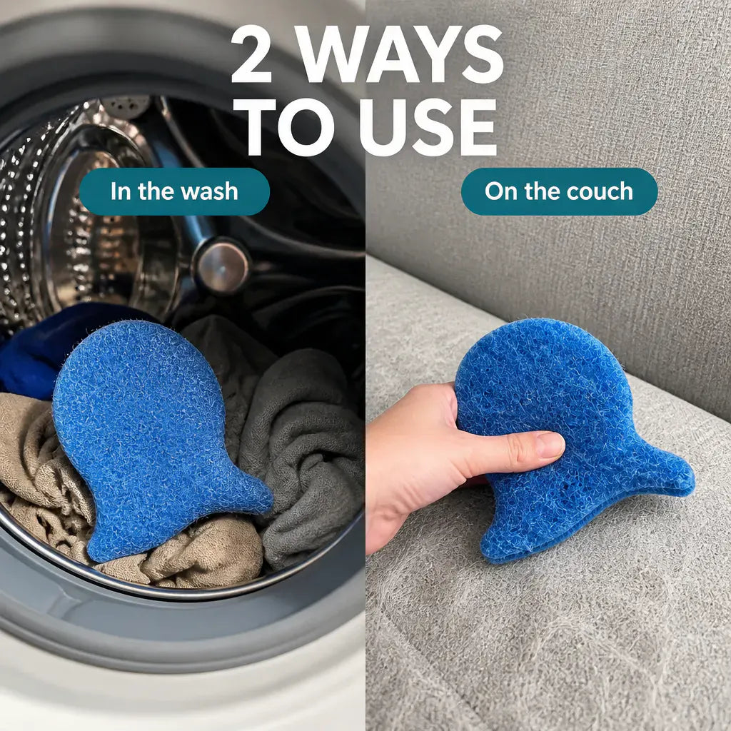 FurBalls Reusable Laundry Pet Hair Remover, 6 Pack